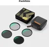 K&F Concept 67mm ND Filter Set ND4 ND8 ND64 ND1000 Kit Produktbild-Vorschau 7