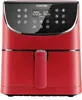 A front view of a red Cosori air fryer on a white background. Produktbild-Vorschau