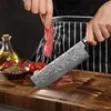 Couteau Nakiri Wakoli EDIB Pro en damas I Lame de 17 cm I Voir les images du produit 2