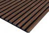 Akustikpaneel Walnuss einseitig foliert 2670 x 572 x 19 mm Produktbild-Vorschau 1