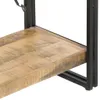 vidaXL Knihovna 5 přihrádek 90 x 30 x 180 cm mango masiv Náhled obrázku produktu 4