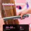 Glätteisen kabellos,2-in-1 kabelloser Haarglätter,Display,3 Produktbild-Vorschau 5