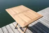Gartentisch Klapptisch Paris in premium Teak 110 x 70 cm Produktbild-Vorschau 2