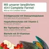 A marketing image detailing the ingredients of a pet supplement. Produktbild-Vorschau