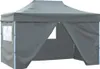 Tenda pieghevole pop-up con 4 pareti laterali 3 x 4,5 m Anteprima dell’immagine prodotto 7