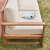 sweeek - Gartengarnitur aus Holz 5 Sitze - Mendoza - Produktbild-Vorschau 8