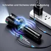 LED Taschenlampe Aufladbar, Extrem Hell Zoombares Produktbild-Vorschau 4