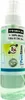 A bottle of liquid with promotional text and a logo. Voir les images du produit
