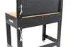 115 cm lange Werkbank mit Holzwerkblatt, hinterer Wand mit Produktbild-Vorschau 19