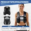 Laufweste für Damen und Herren, Verstellbare Brustgurte, Produktbild-Vorschau 4