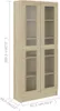 vidaXL Vitrinenschrank Sonoma-Eiche 82,5x30,5x185,5 cm Produktbild-Vorschau 8