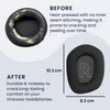 kwmobile 2x Velours Ohr Polster für Logitech G733 Produktbild-Vorschau 4