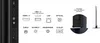 Diagrams illustrating the ports and connections of a television. Produktbild-Vorschau