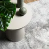 Teppich Shaggy Hochflor NAVARRA Hellgrau 130x200 cm Produktbild-Vorschau 9