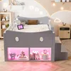 Flieks kinderbed 90x200 cm met USB en Type-C, hoogslaper Productafbeelding-voorbeeld 4