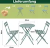 Albatros bistro set 3-dielny zelený - bistro stôl s 2 Náhľad obrázku produktu 6