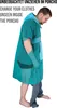 normani Surfer Poncho - Baumwoll Bademantel mit Kapuze Produktbild-Vorschau 6