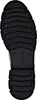 The sole of a black boot is shown against a white background.