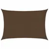 vidaXL Sonnensegel 160 g/m² Braun 2x3 m HDPE Produktbild-Vorschau 8