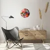 Wanduhr - Rund - Glasuhr - Abstraktion modern - 30x30cm - Produktbild-Vorschau 6