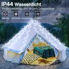 Diyarts LED-Lichterkette, 800-flammig, Festtage Produktbild-Vorschau 4