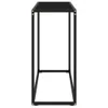 vidaXL Stolik konsola czarny 80x35x75 cm szkło hartowane Podgląd zdjęcia produktu 14
