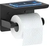 Toilettenpapierhalter Ohne Bohren mit Ablage,Selbstklebende Produktbild-Vorschau 1