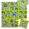 Tappetino educativo 90x90, composto da 9 pezzi in schiuma Anteprima dell’immagine prodotto 12