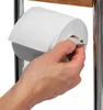 Relaxdays WC-Garnitur Bambus, Toilettenpapierhalter mit Produktbild-Vorschau 8