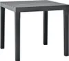 vidaXL Gartentisch Anthrazit 78x78x72 cm Kunststoff Produktbild-Vorschau 5