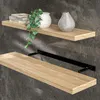 CASARIA® Étagère murale flottante chêne 90 cm MDF robuste Voir les images du produit 1