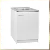 Stamar | Keukenunit, 60 cm, wit, met spoelbak en kraan Productafbeelding-voorbeeld 2