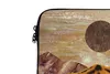 MuchoWow® Laptop Hülle 14 ZollMarmor - Tigerdruck - Gold Produktbild-Vorschau 3