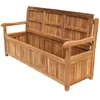 Lestix International Gartenbank Teak Massivholz B 180 H 92 Produktbild-Vorschau 5