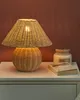BELIANI Tischlampe Naturfarben Rattan Kugelfuß 31 cm Produktbild-Vorschau 2