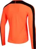 Airtracks Laufshirt Langarm Pro Line - XS - Orange-Schwarz Produktbild-Vorschau 2