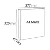 Exacompta 10x Classeur rigide 2 poches 2 anneaux en D 30mm Voir les images du produit 4
