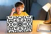 MuchoWow® Laptop Aufkleber Sticker Cover Mandala - Schwarz Produktbild-Vorschau 3