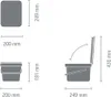 Brabantia - Contenedor de residuos "Sort & Go", 6 litros, Vista previa de la imagen del producto 14