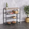 Autronic GD-414 OAK trzypoziomowy stojak na buty, 63 cm Podgląd zdjęcia produktu 4
