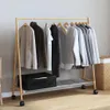 vidaXL Portemanteau avec étagères et roulettes 106x34x106,5 Voir les images du produit 2