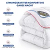 Sleep Comfy 4 Jahreszeiten Bettdecke 200x220 cm – Thermo Produktbild-Vorschau 10