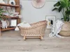 WikliBOX – Weidenwiege für Puppen, Schaukelbett für eine Produktbild-Vorschau 3