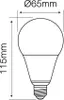 E27 13W LED 1300 lm Leuchtmittel Neutralweiß Ceramic Produktbild-Vorschau 3