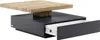 KYRIA Couchtisch - 1 Schublade und drehbare Platte - MDF - Produktbild-Vorschau 7