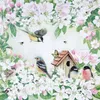 RP 20 Servietten Birds and Blossoms - Vogelhaus an Blüten Produktbild-Vorschau 2