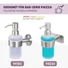 bremermann Bad-Serie PIAZZA - Ersatz Seifenspenderpumpkopf Produktbild-Vorschau 3