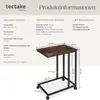 tectake® Beistelltisch Luton 48x35x70cm Produktbild-Vorschau 6