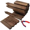 5 recinzioni avvolgibili in legno marrone scuro 20x200 cm Anteprima dell’immagine prodotto 6