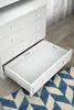 Commode à langer 800 Shefa Kids Blanc-Gris 4 tiroirs motif Voir les images du produit 7